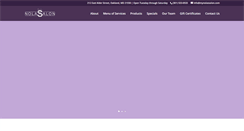 Desktop Screenshot of mynolassalon.com